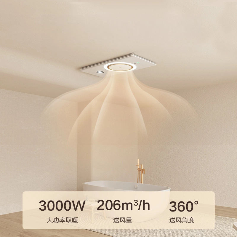 浴霸风暖照明排气扇一体灯卫生间集成吊顶浴室环